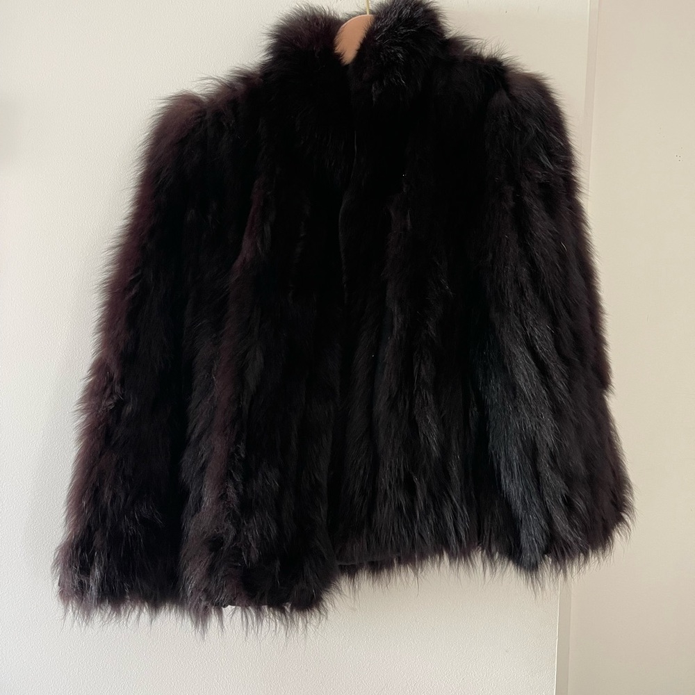 Scandinavian Fur Company genuine fox fur coat (vintage)